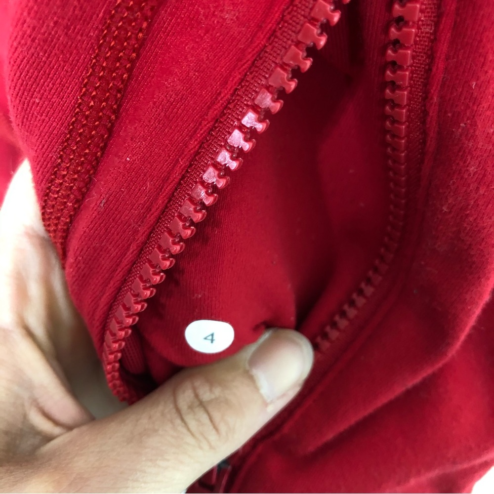 Lululemon Red Define Jacket - Picture 6 of 8